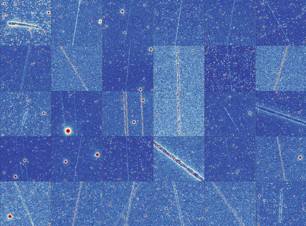 卫星“铁轨”痕迹泛滥,NASA SPHEREx望远镜75%图像受污染