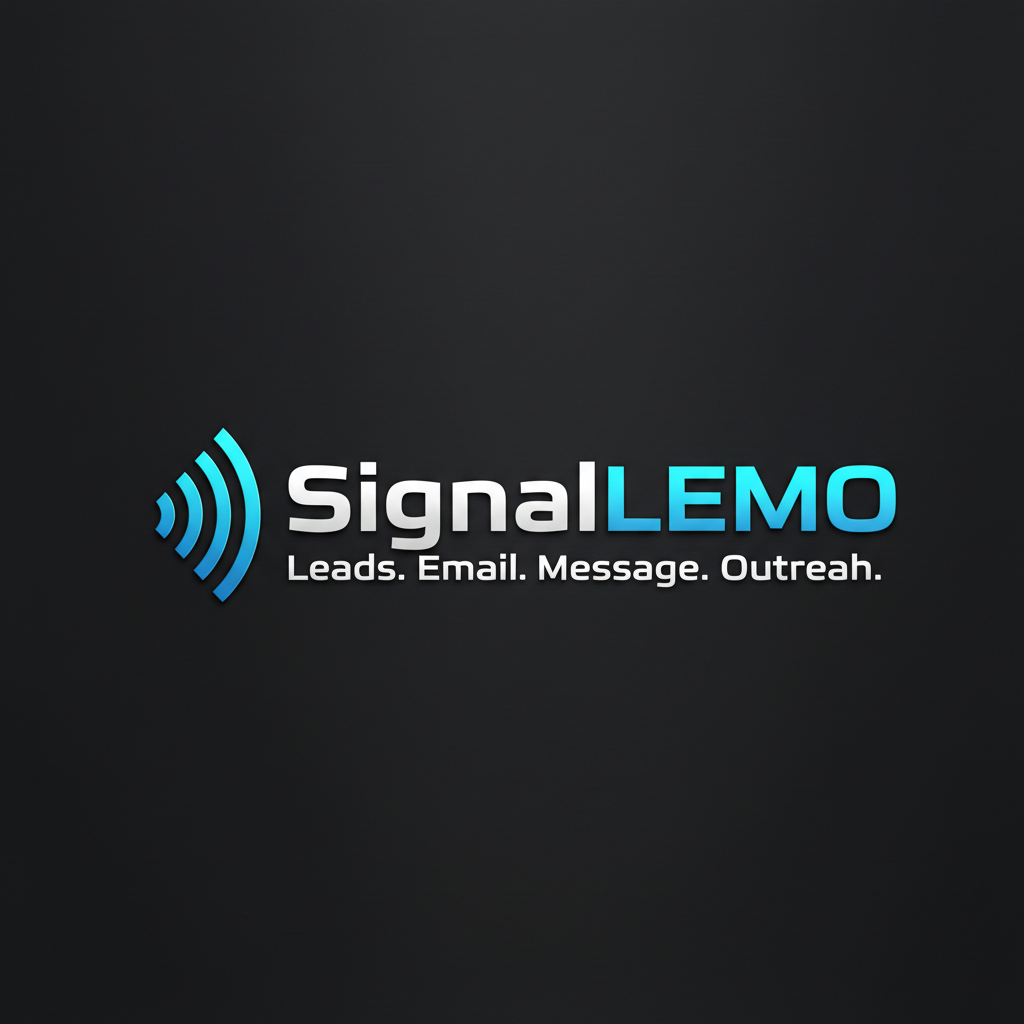 SignalLEMO:让外联工作变得简单——专为现场服务承包商打造的AI工具