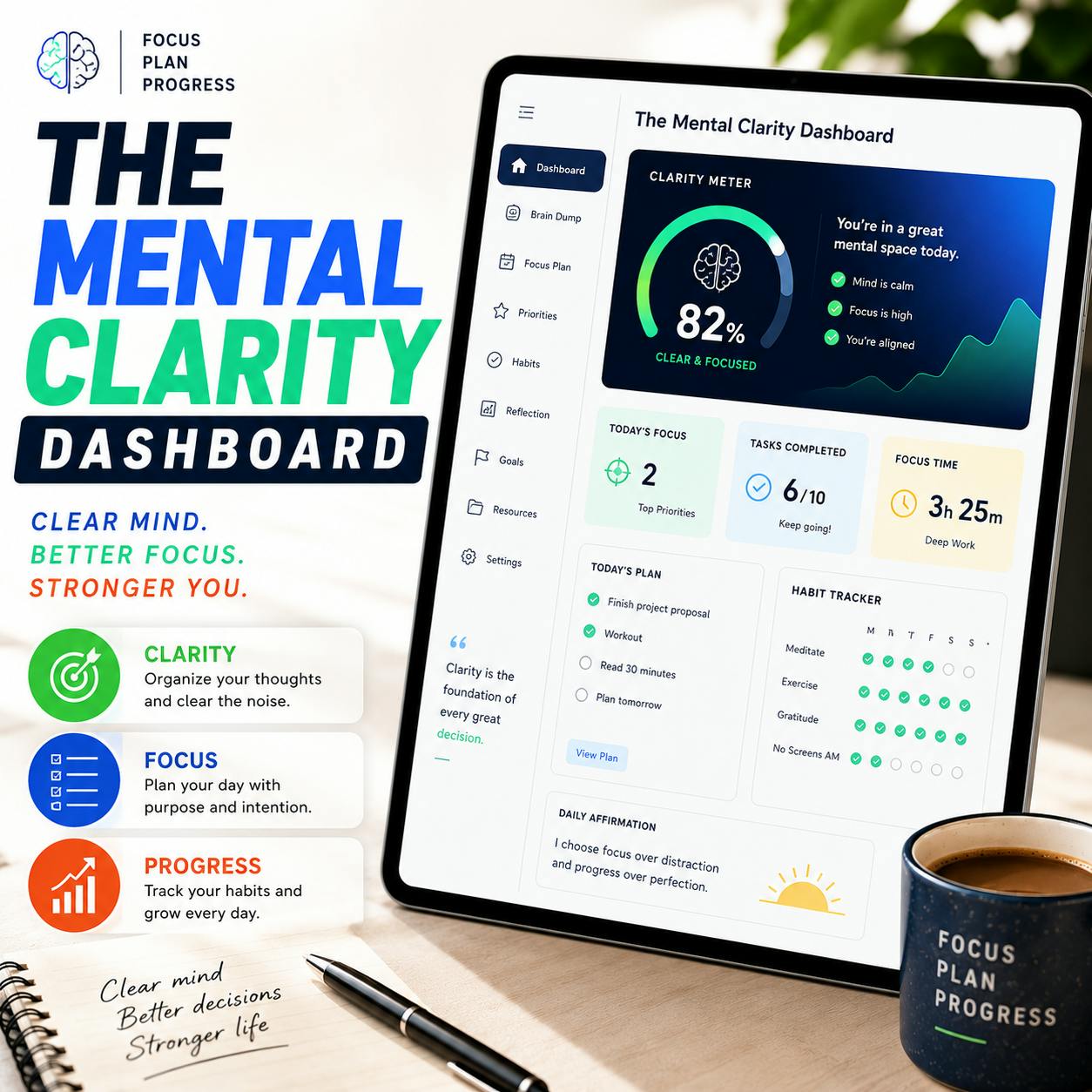 The Mental Clarity Dashboard 