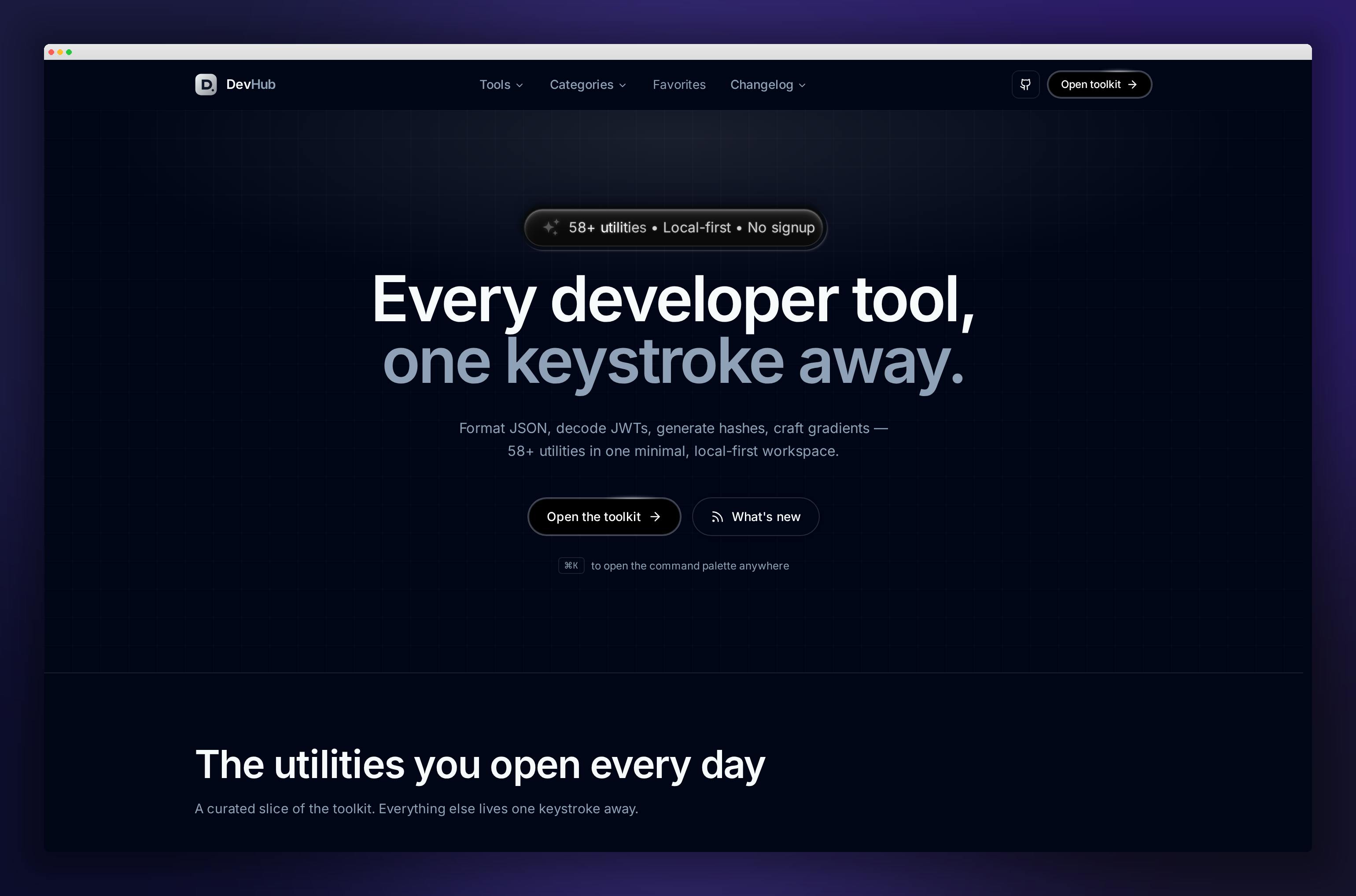 DevHub Toolkit