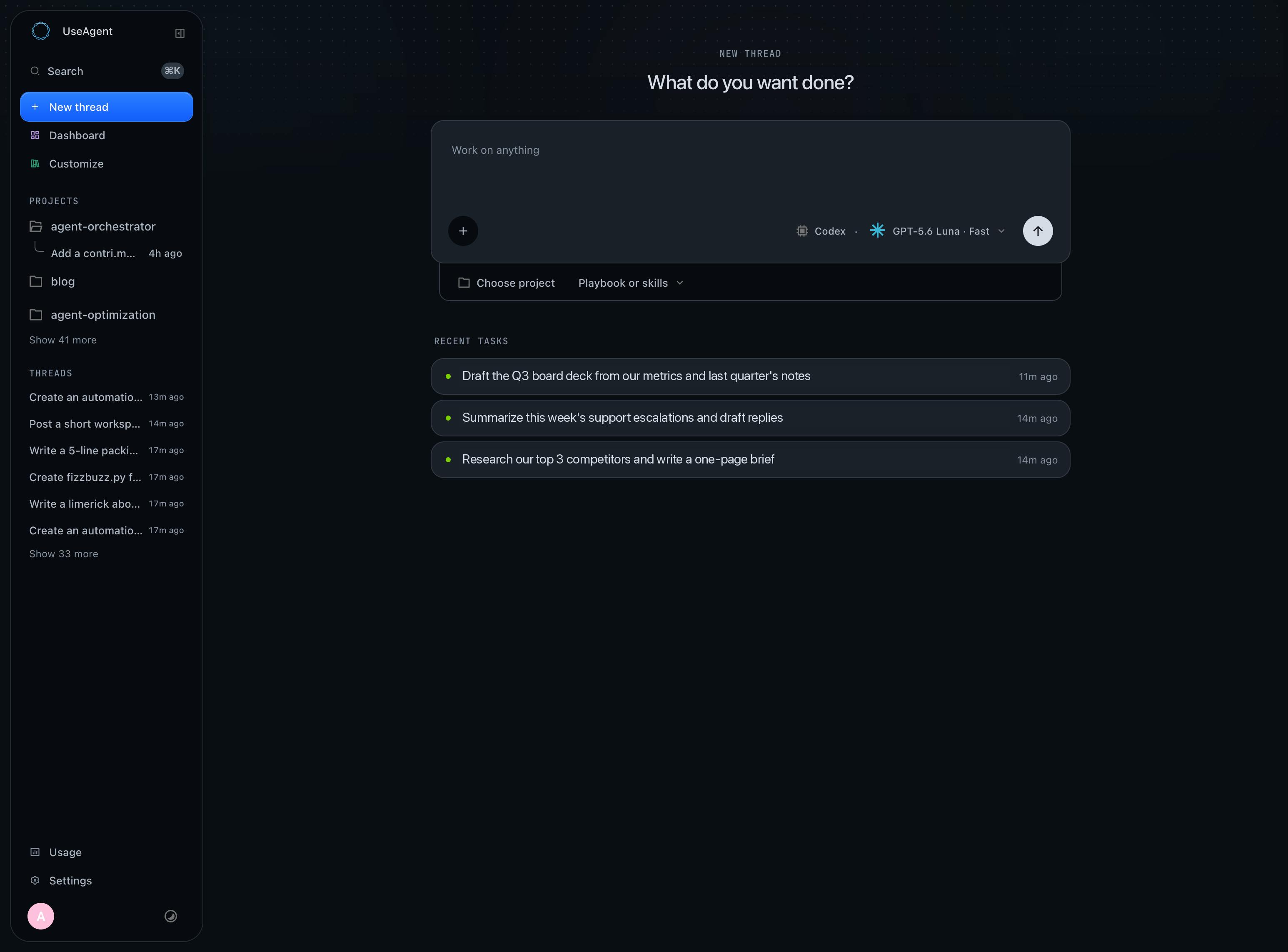 UseAgent