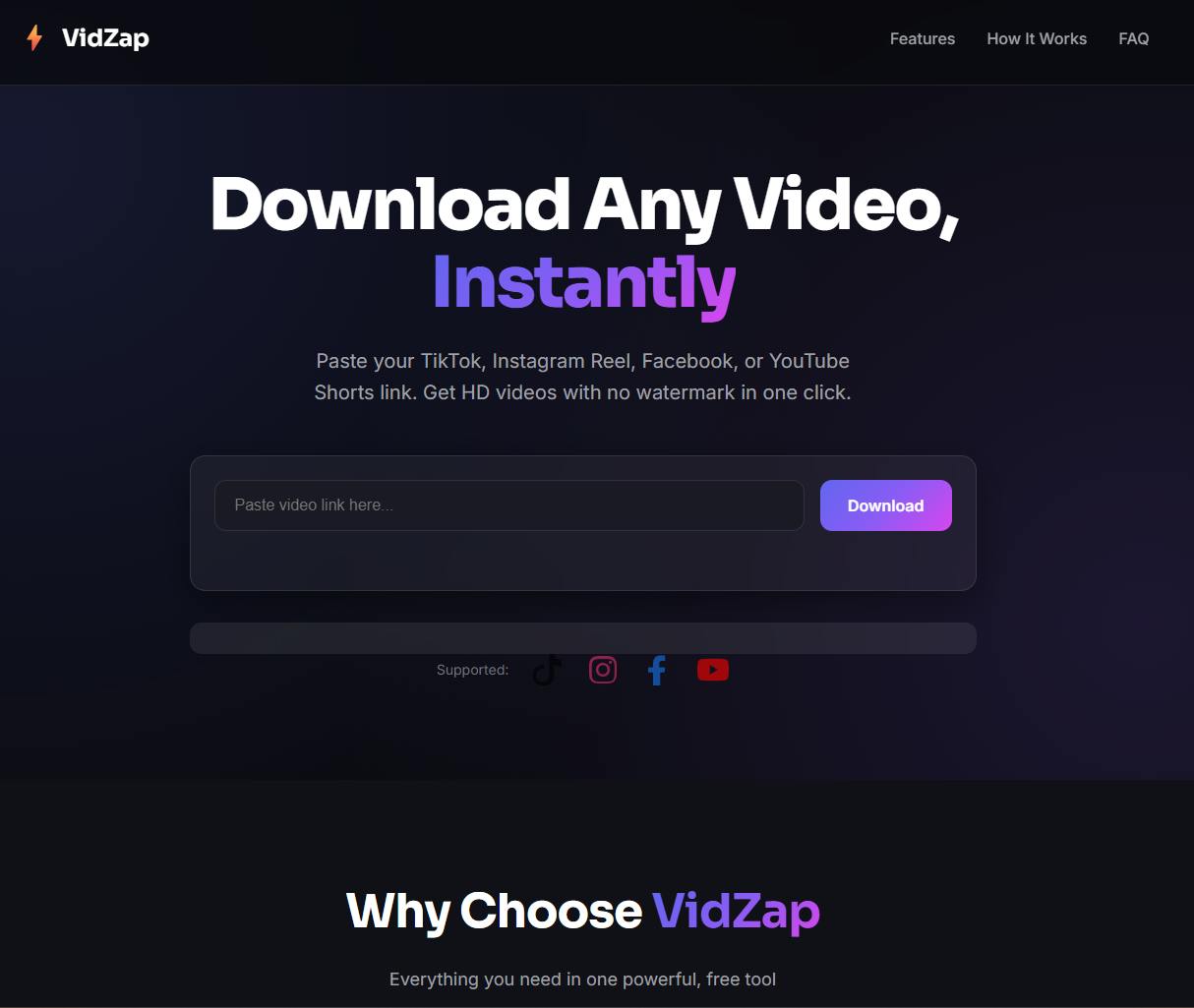 VidZap