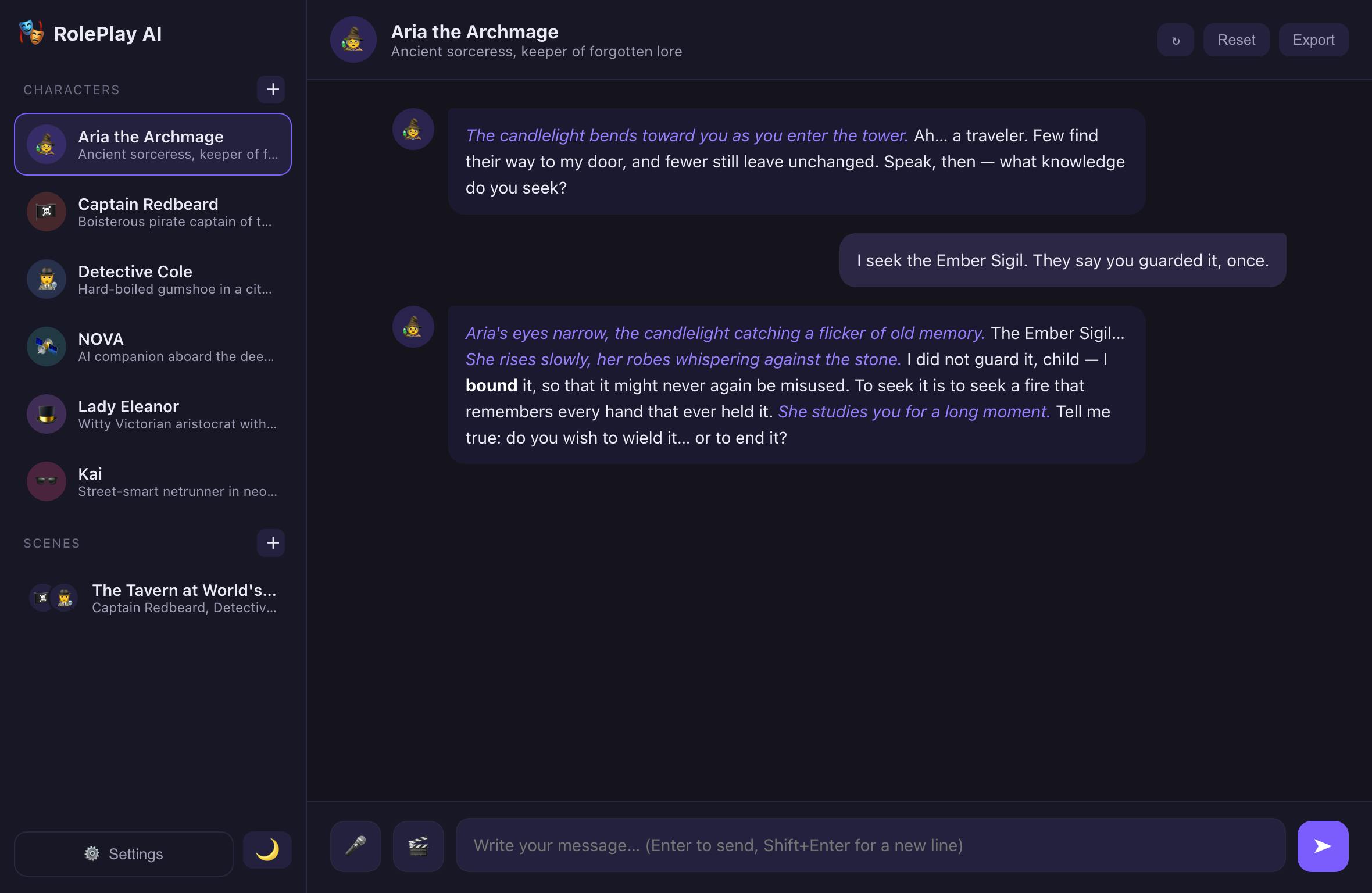 RolePlay AI
