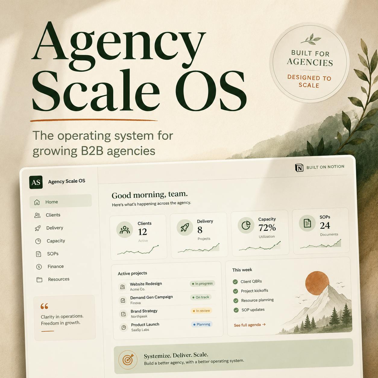 Agency Scale OS