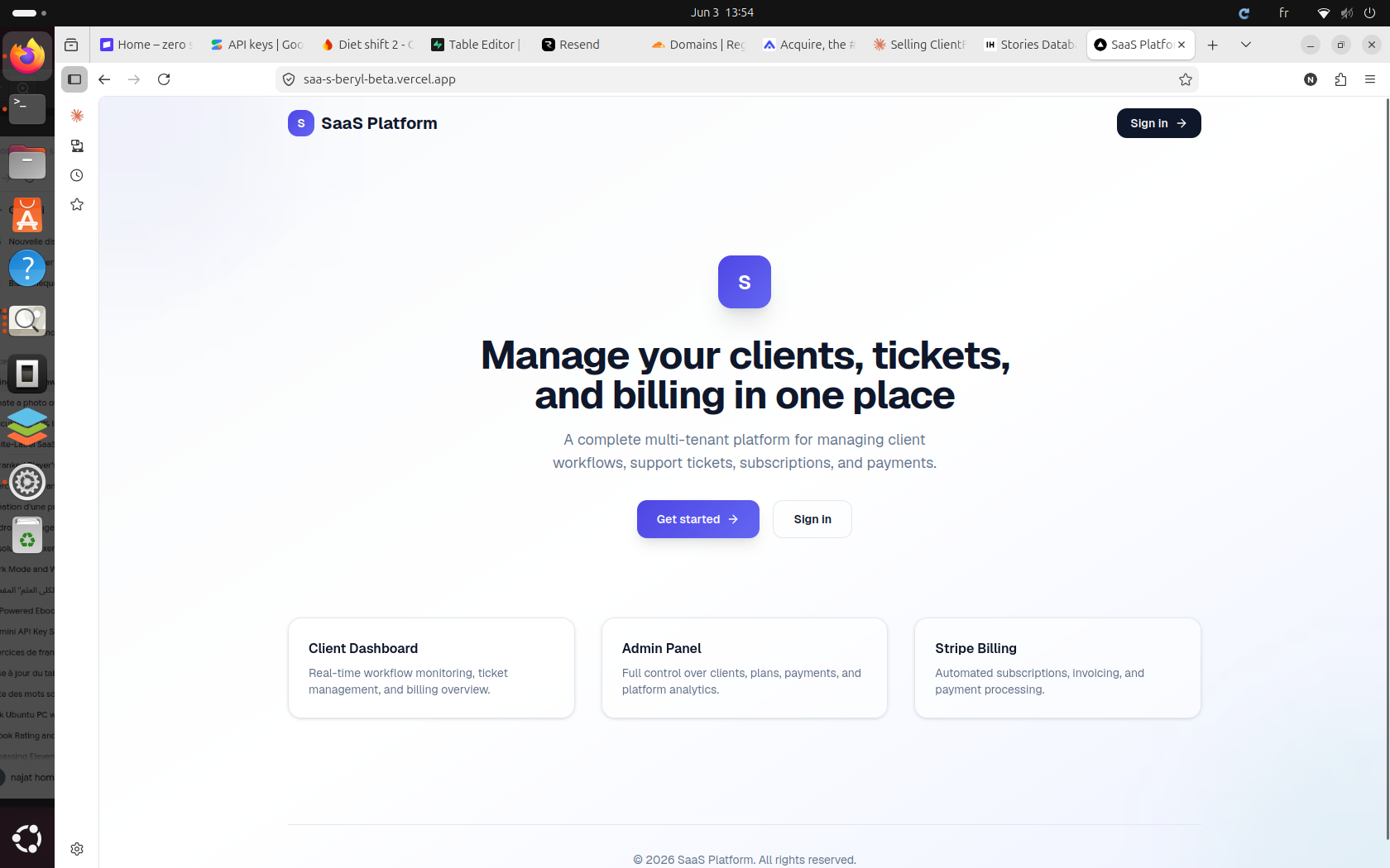 Client flow
