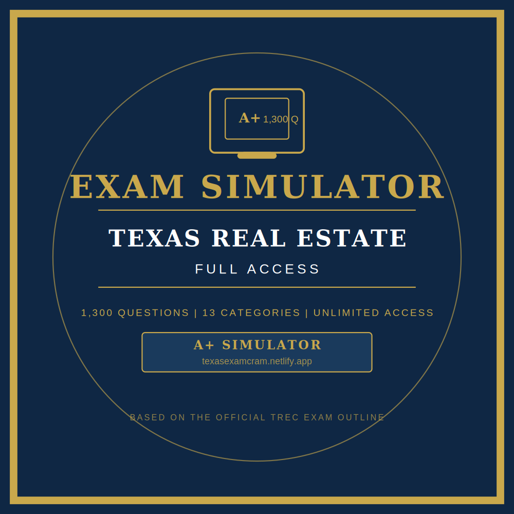 Texas Real Estate Exam Simulator