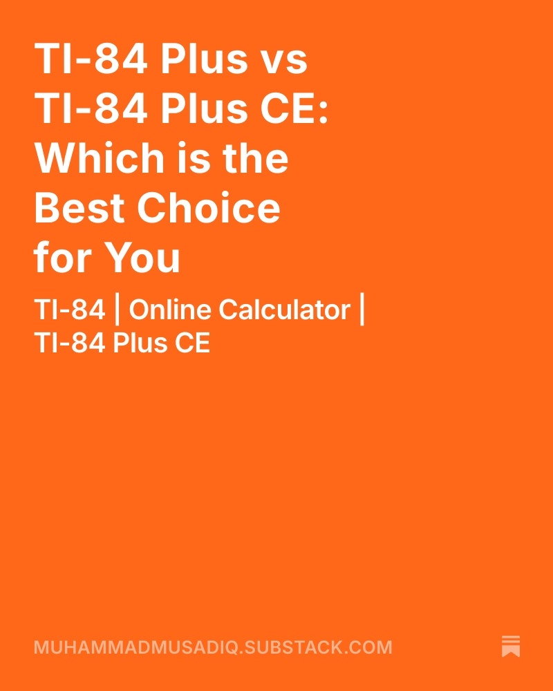 Ti 84 Calculator Online