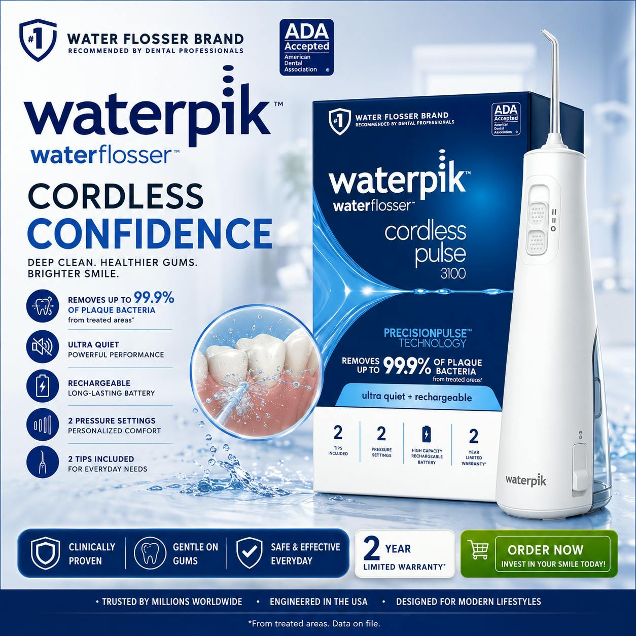 Waterpik Cordless Pulse 3100