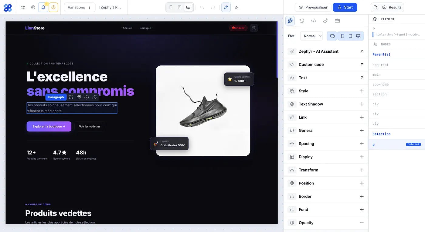 Jarstak A/B Testing tool for E-commerce