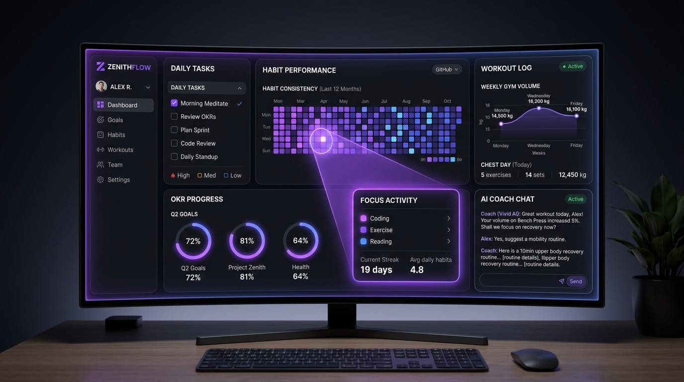 ZenithFlow screenshot