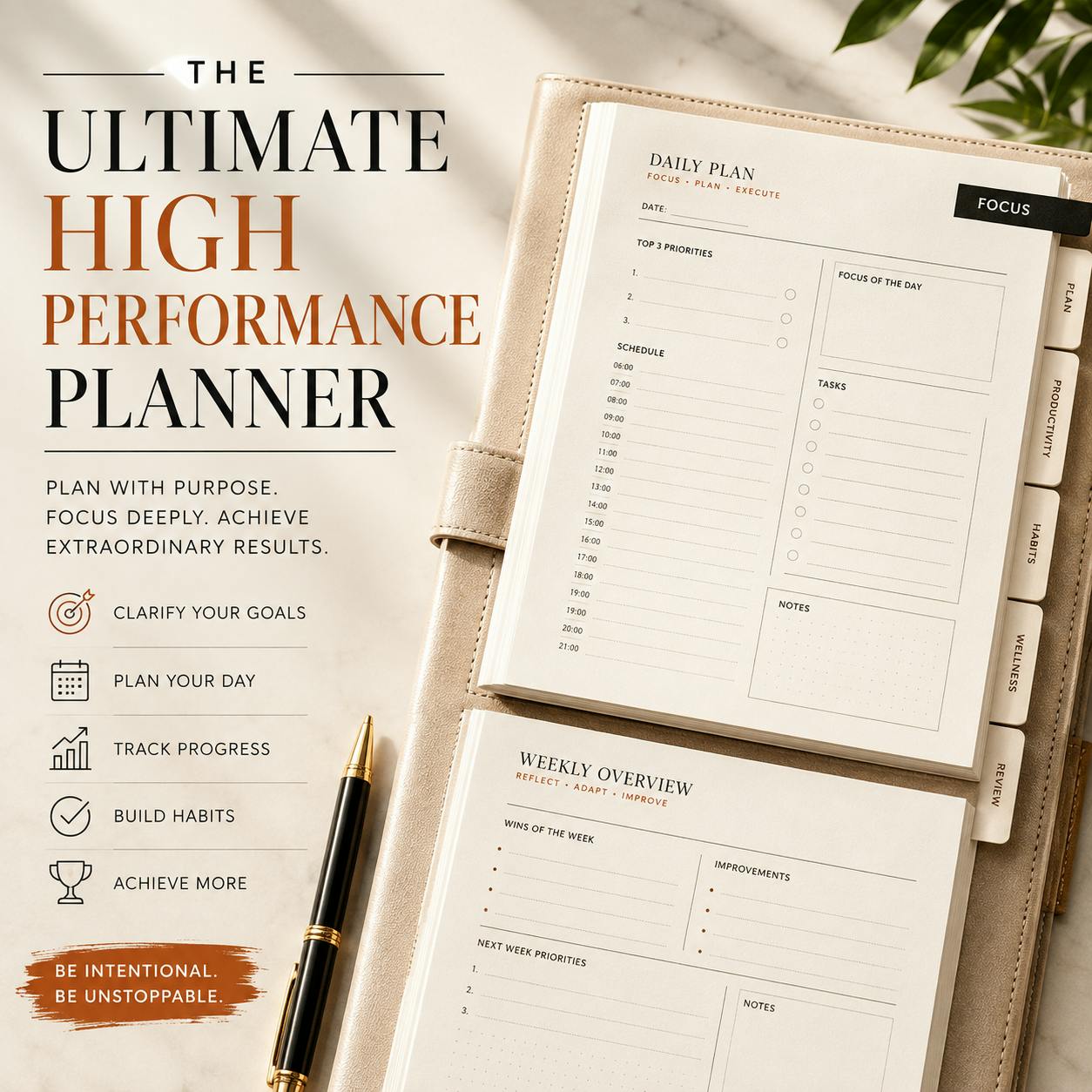 The Ultimate High Performance Planner