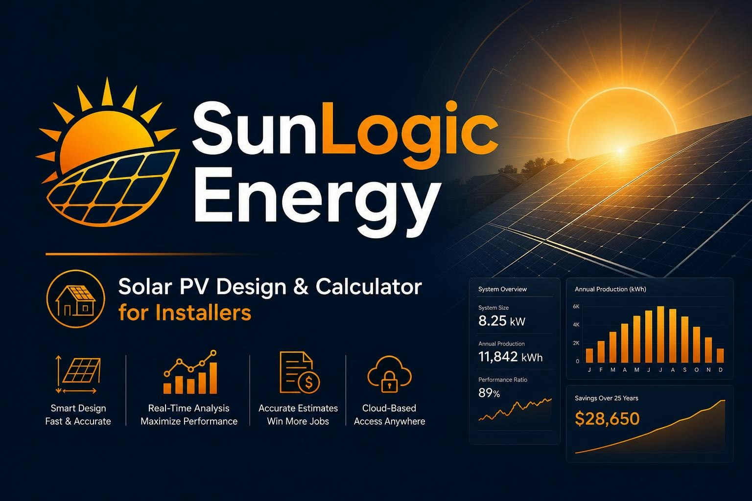 SunLogic Energy - Solar PV Calculator