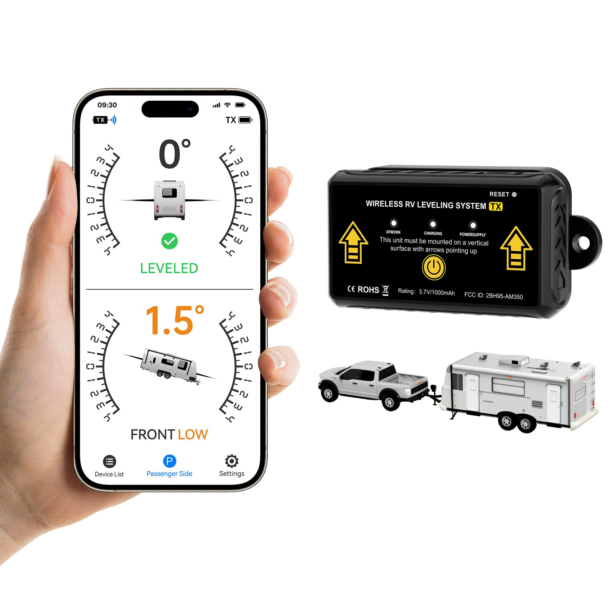 AUTOSIRS RV Leveling System with APP