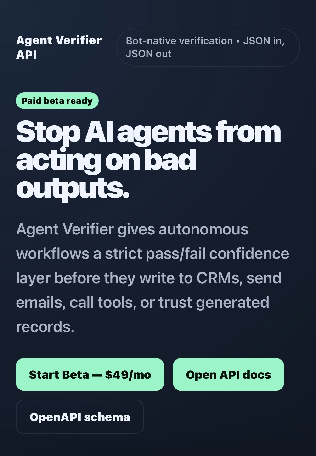 agent-verifier screenshot