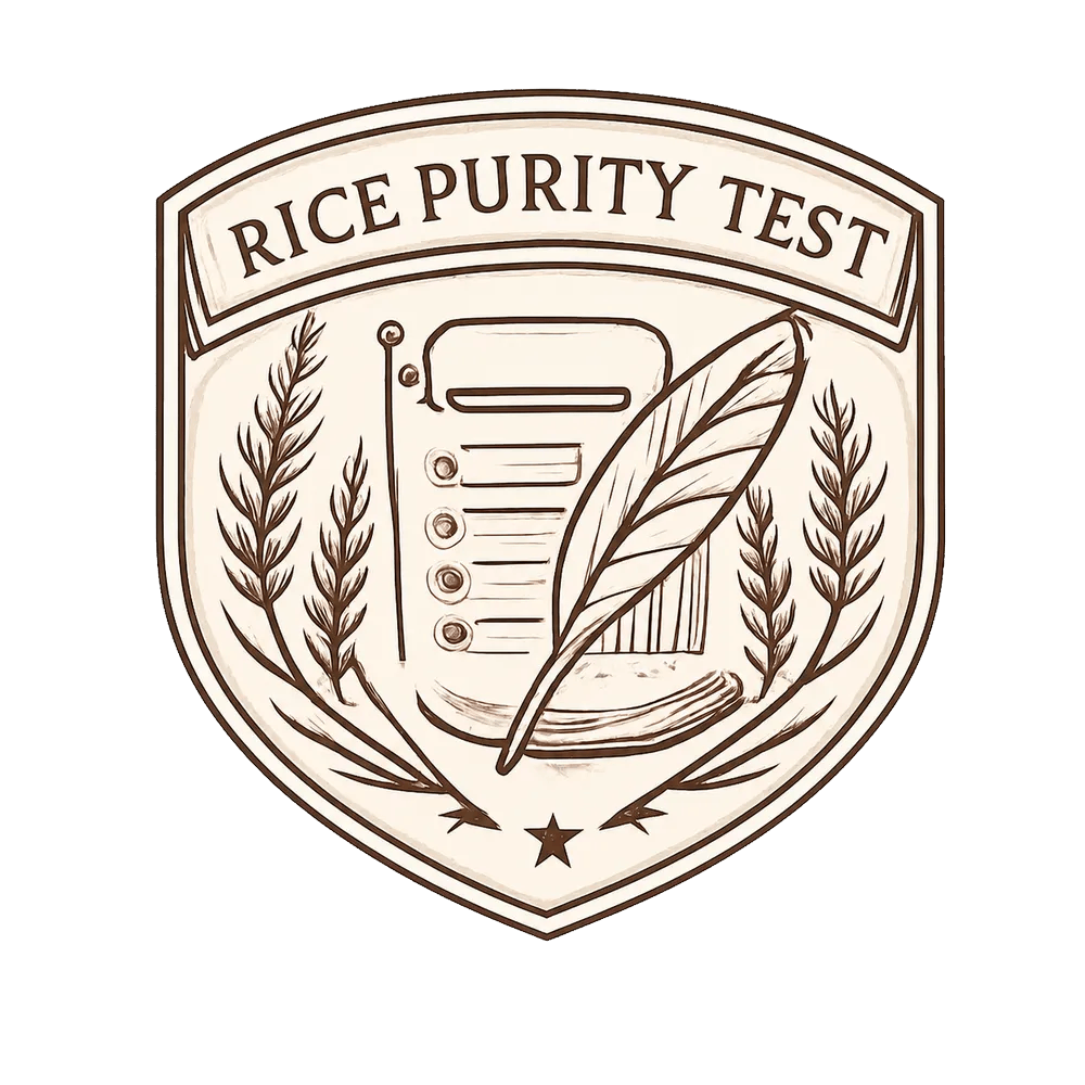 Rice Purity Test