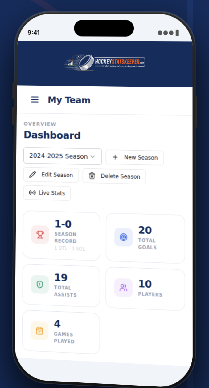 HockeyStatsKeeper.com