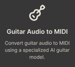 Guitar Audio to MIDI Converter
