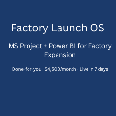 Factory Launch OS