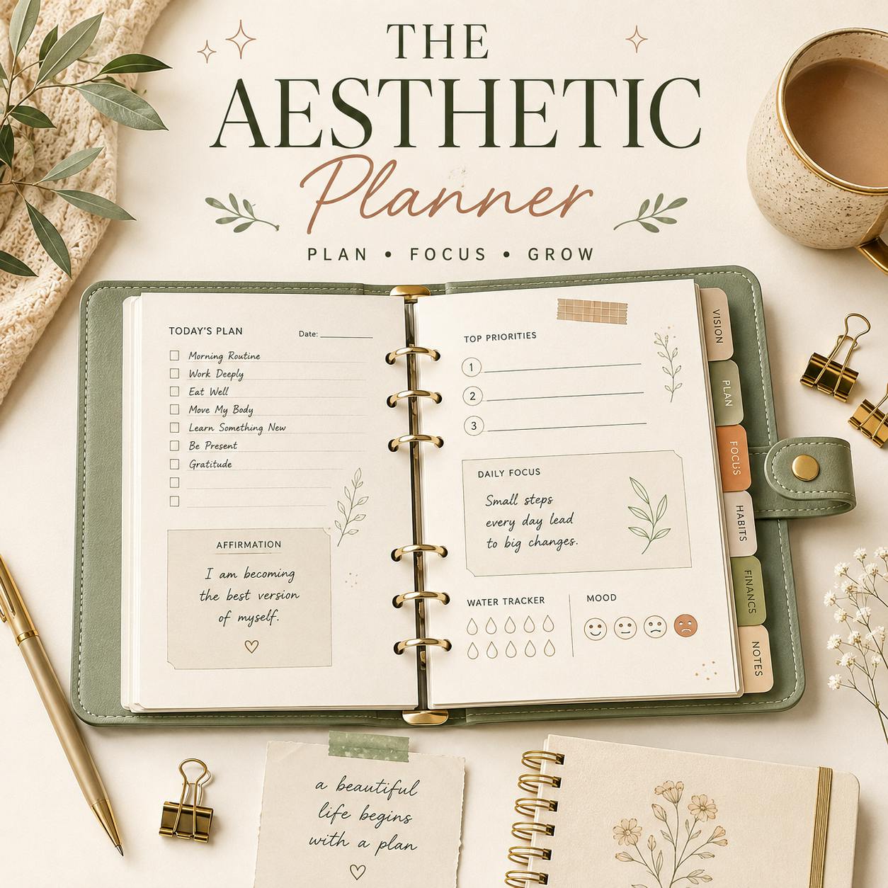 The Aesthetic Notion Planner Everyone