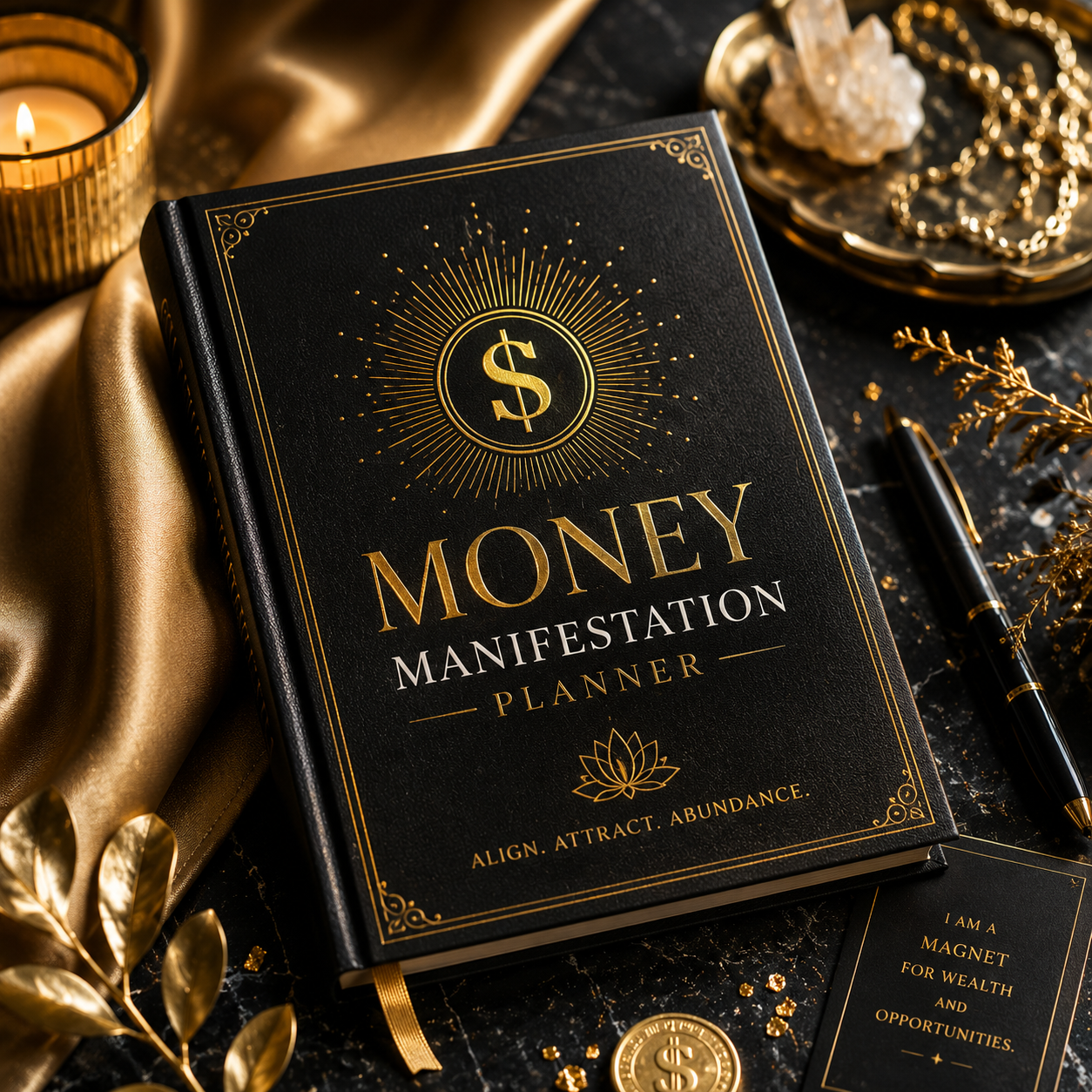 Money Manifestation Planner
