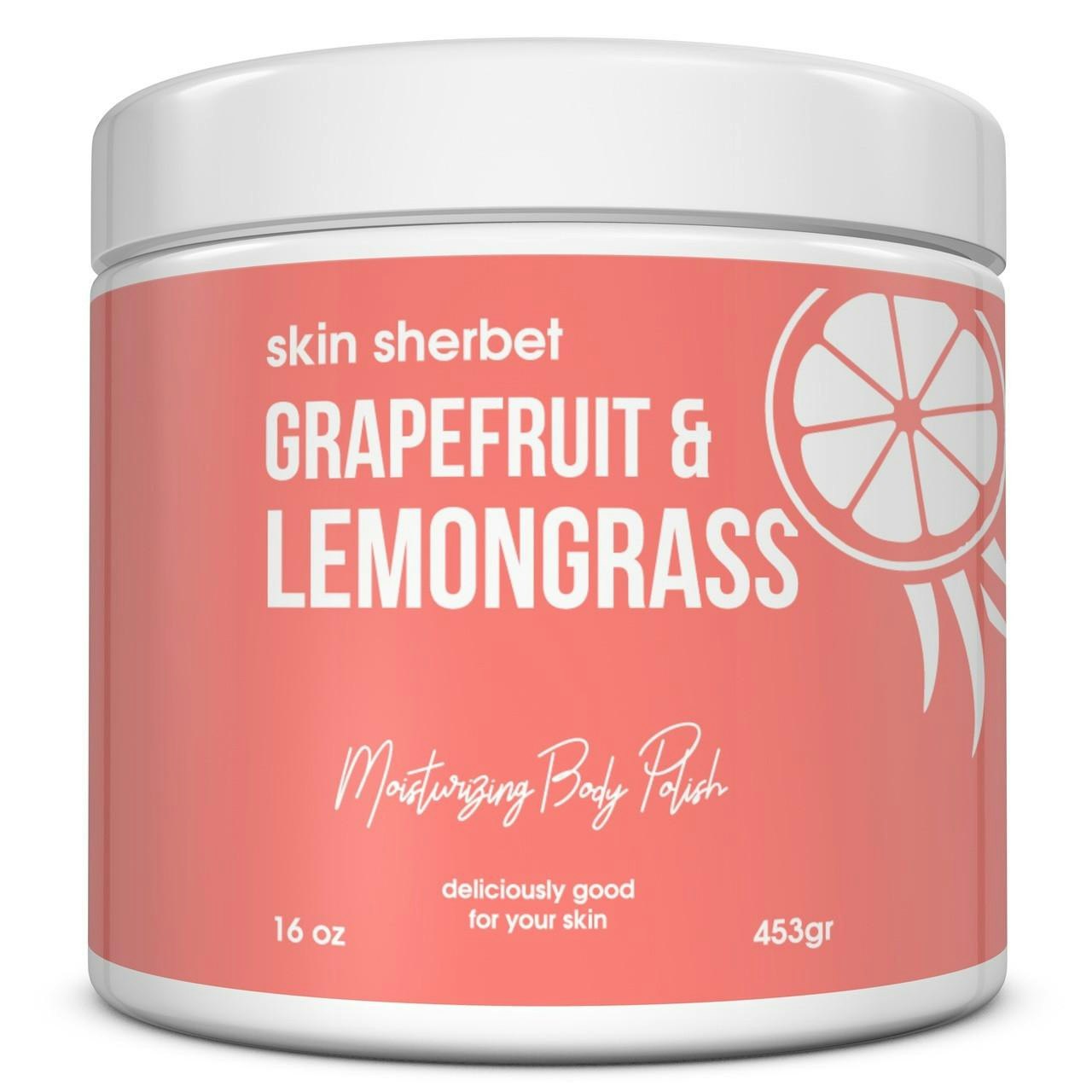 Lemongrass Body Polish Salt Scrub - 16oz
