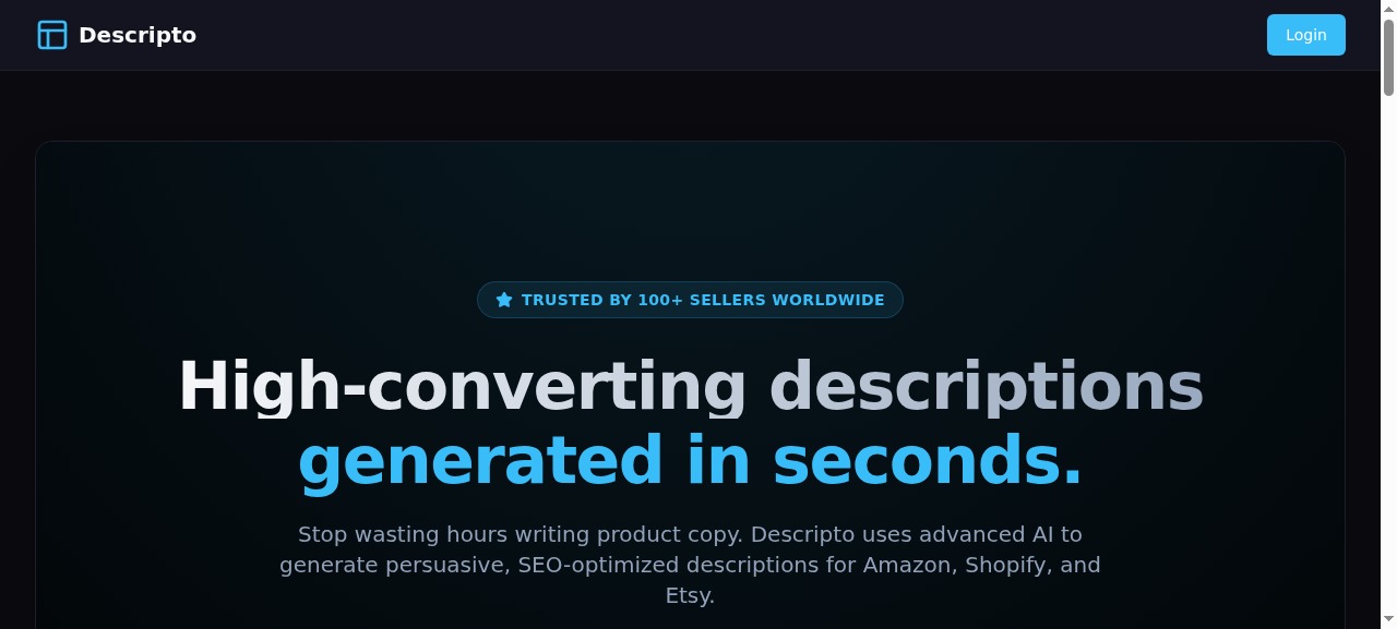 Descripto