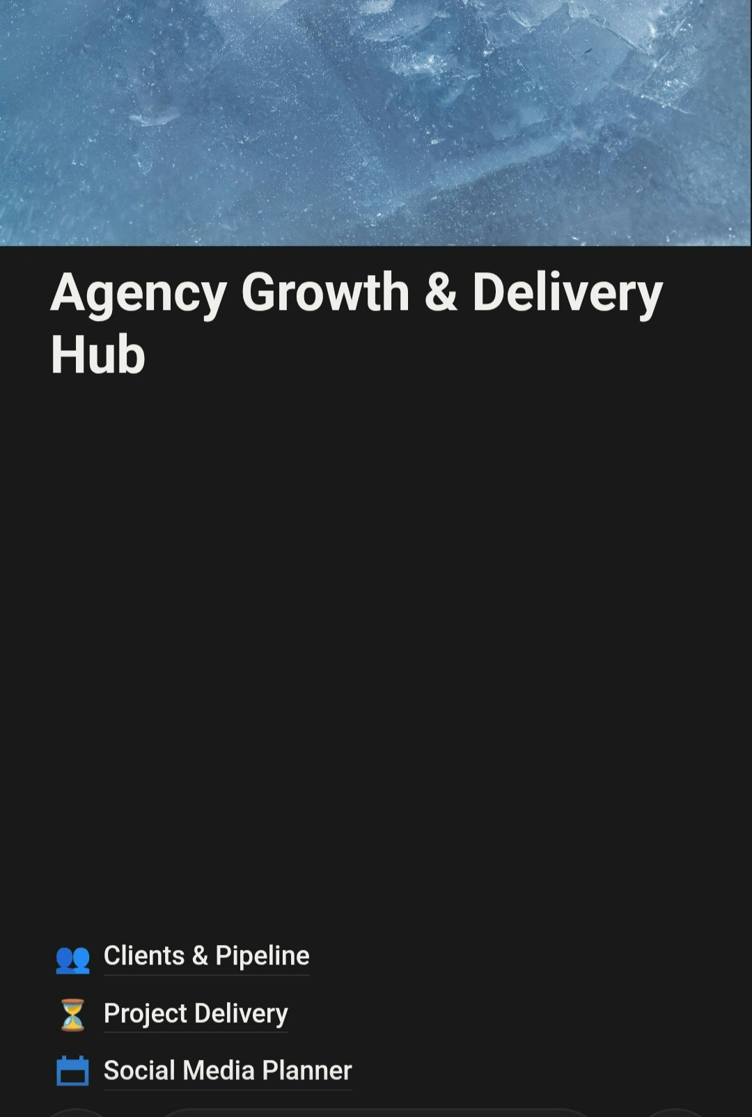 Agency Growth and Delivery Hub