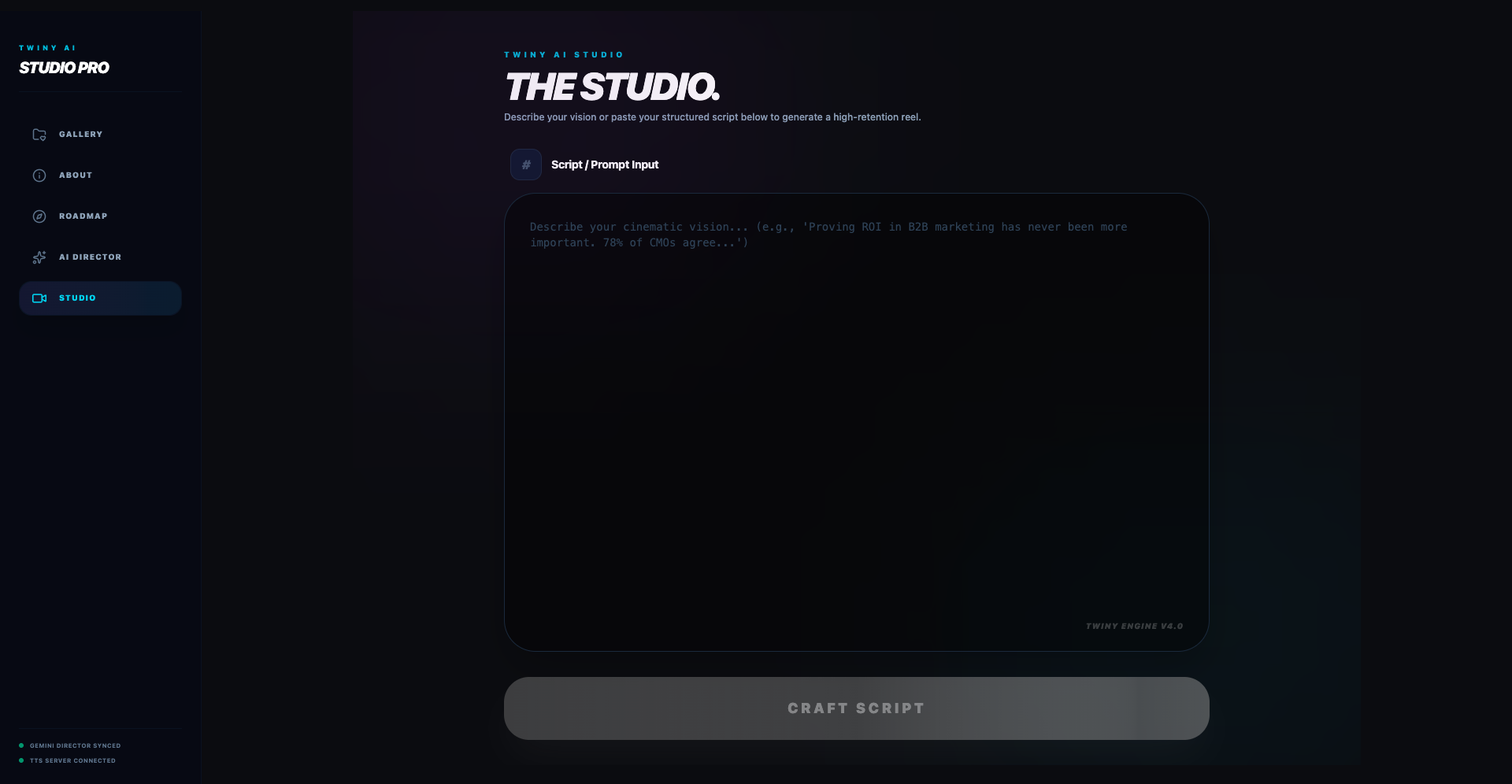 Twiny AI Studio