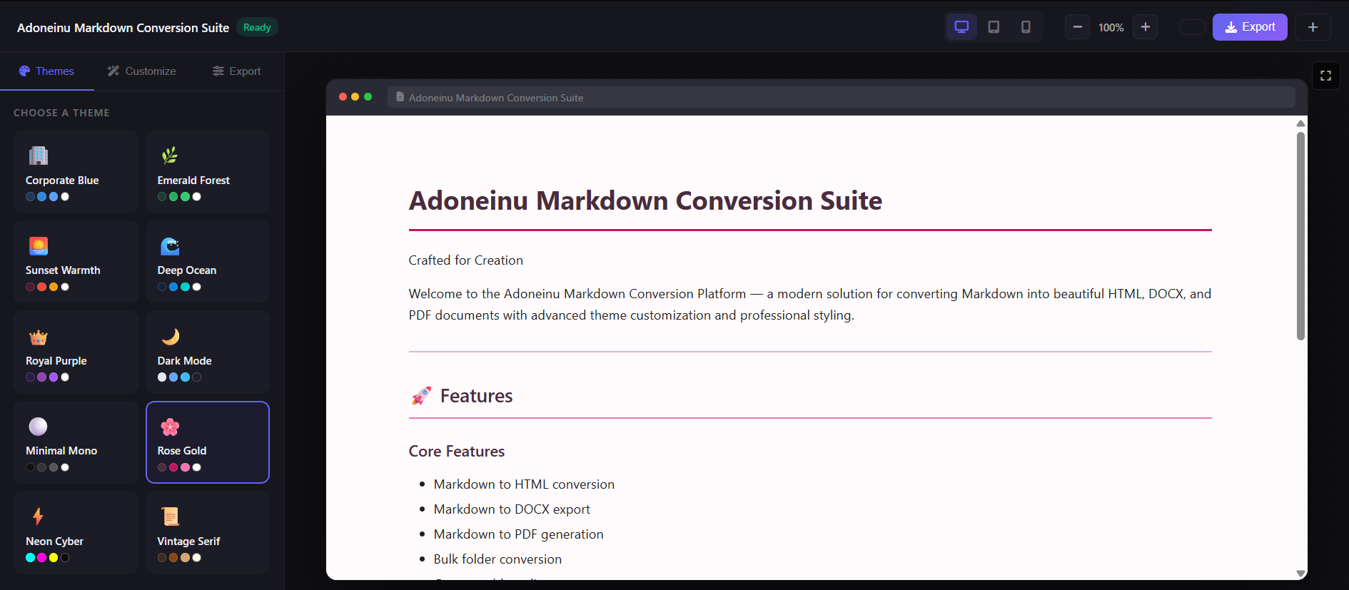 Adoneinu MD Converter