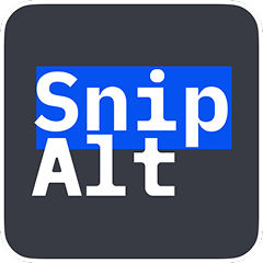 SnipAlt — Keyboard-driven text clipper