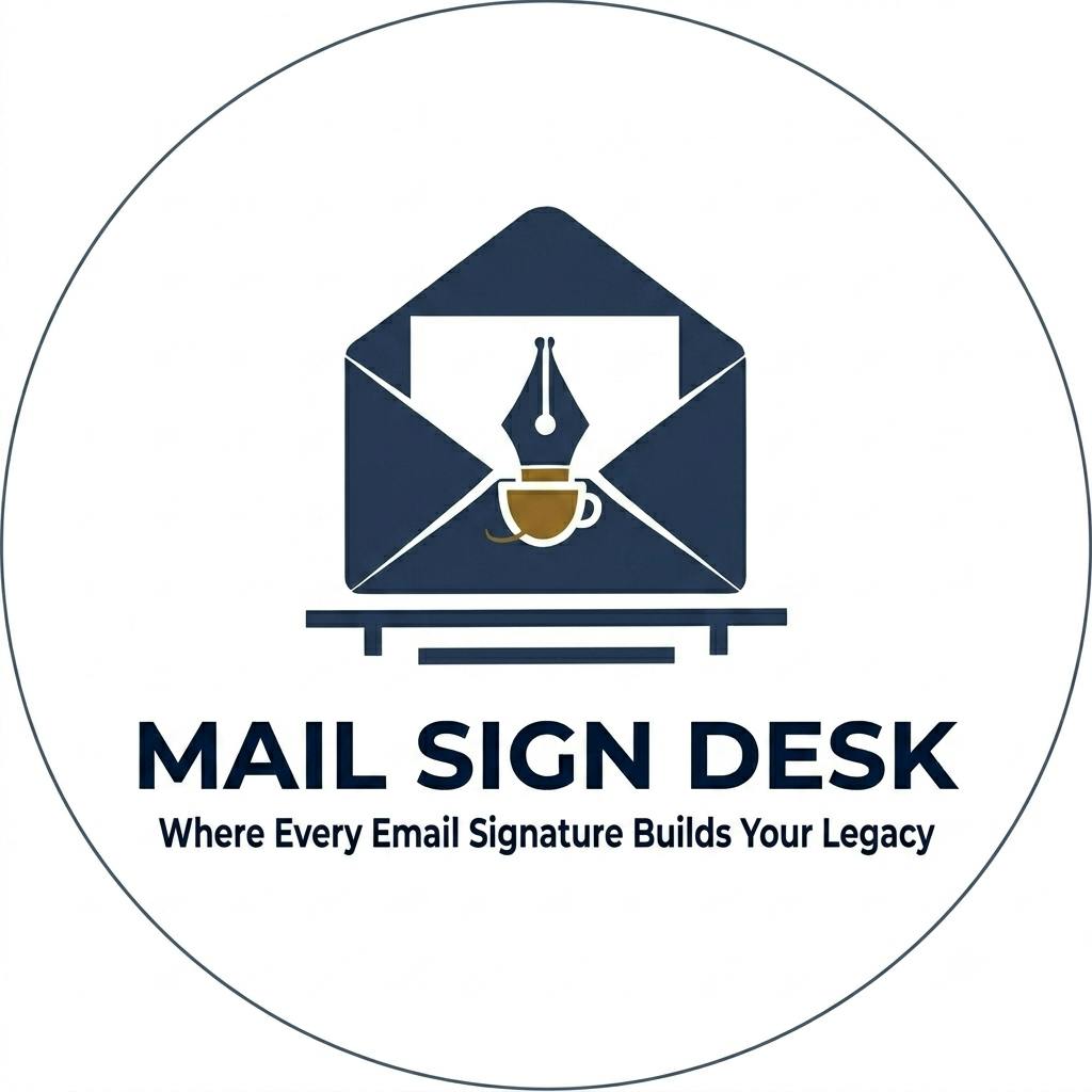 Mail Sign Desk