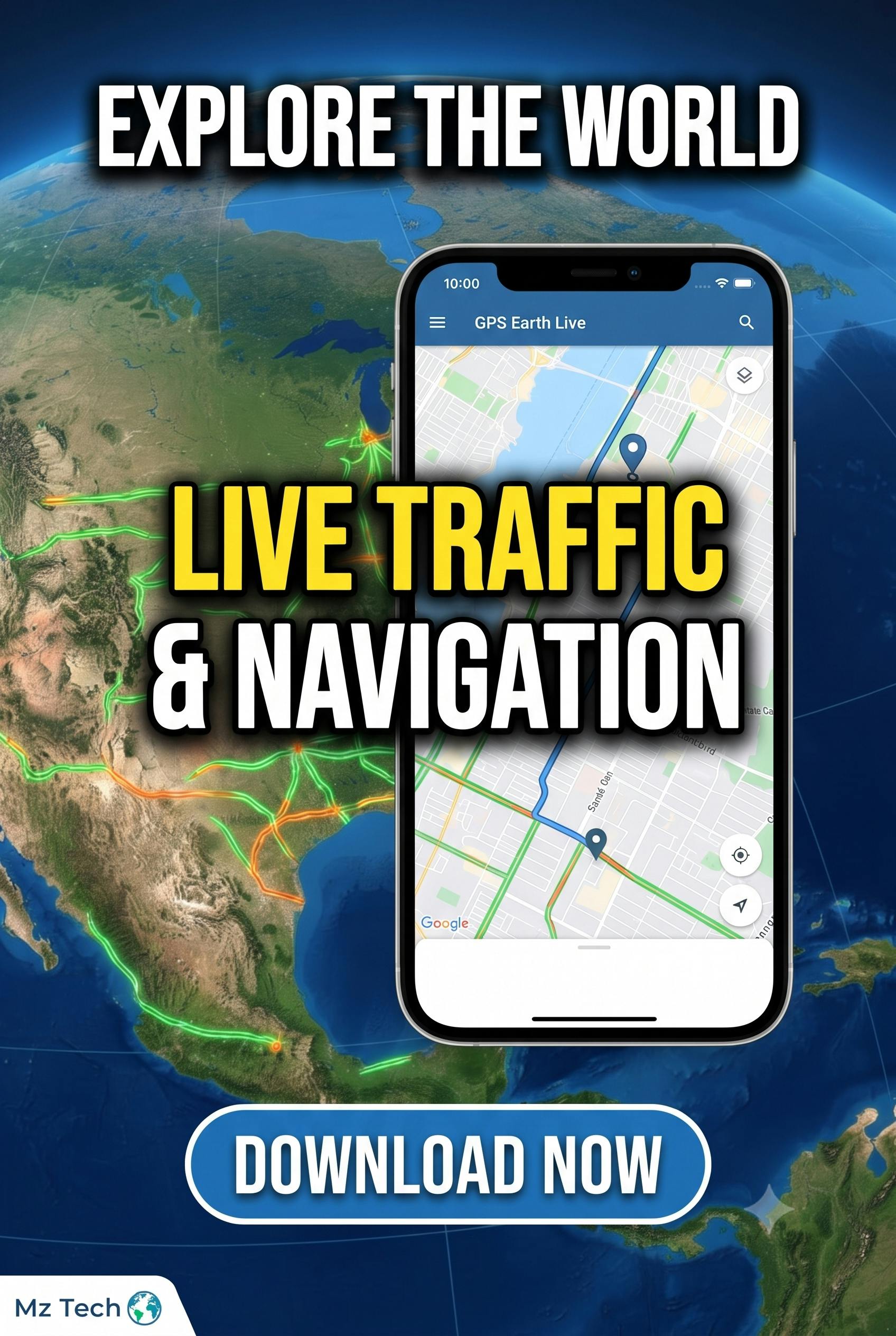 GPS Earth Satellite View Maps