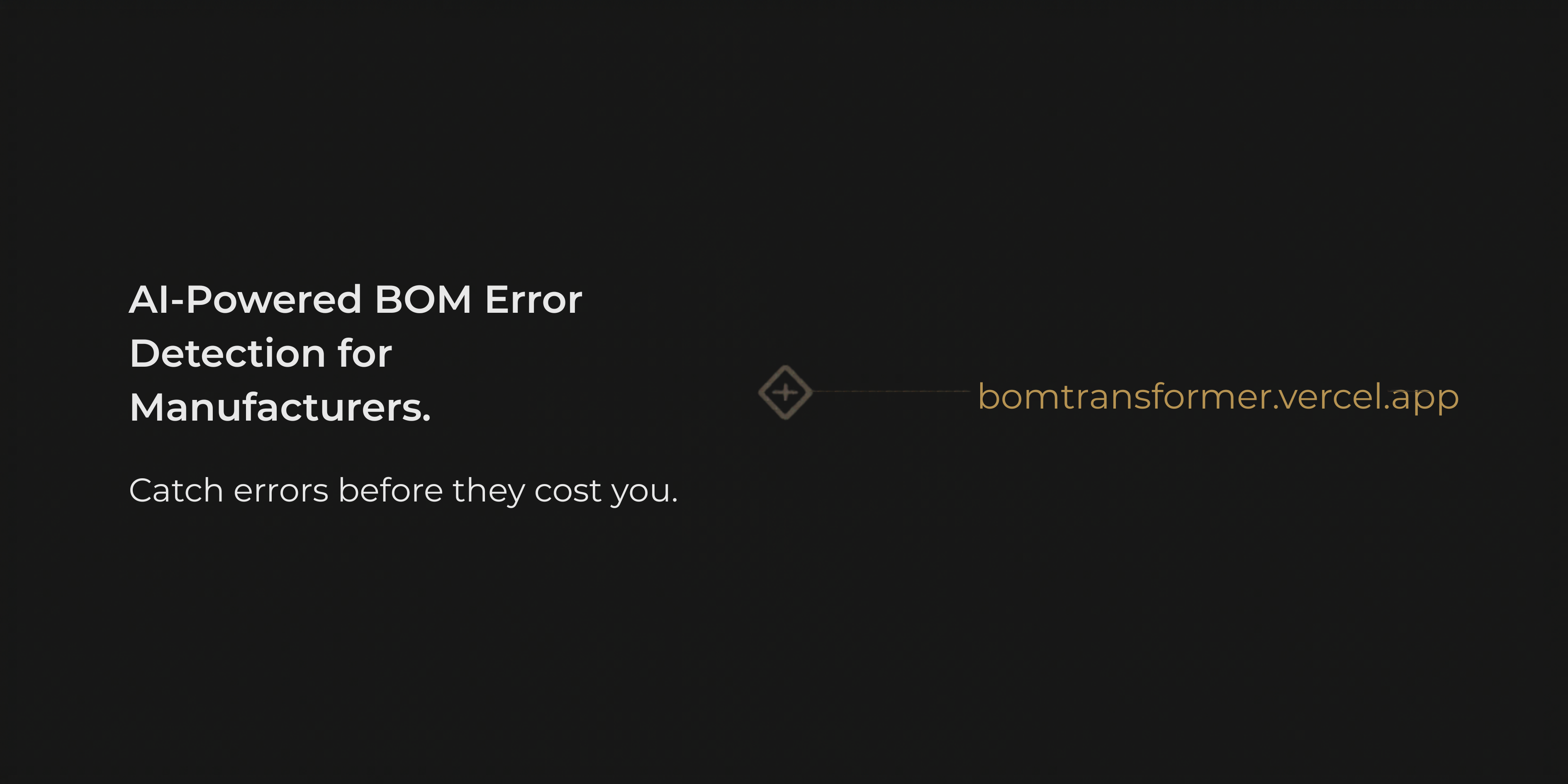 BOM Transformer