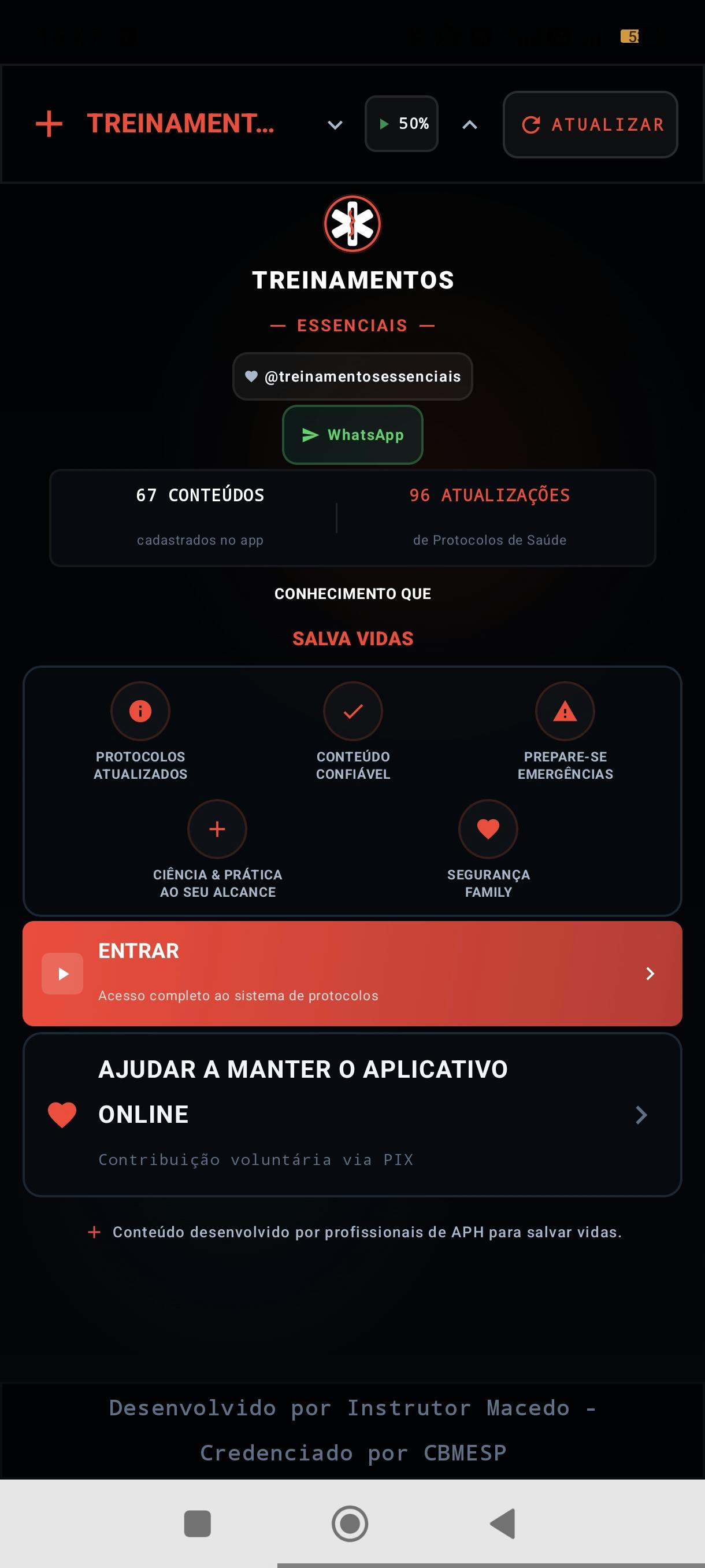 Treinamentos Essenciais