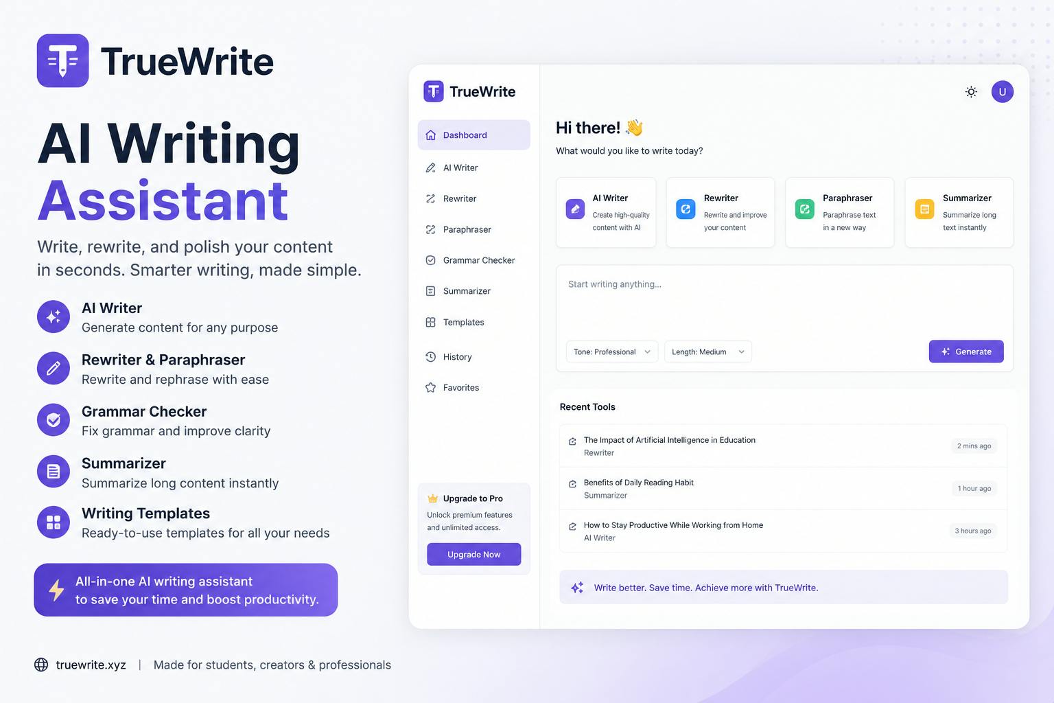 TrueWrite screenshot