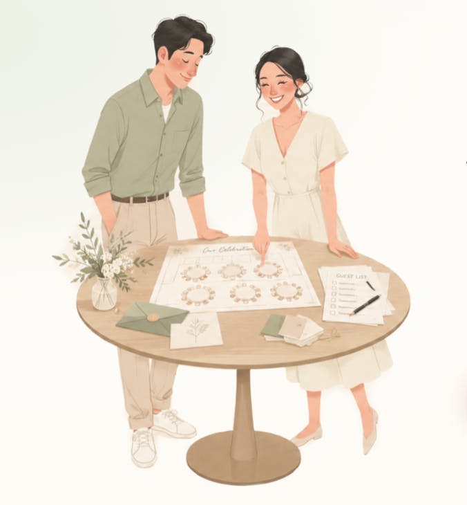 My Wedding Desk