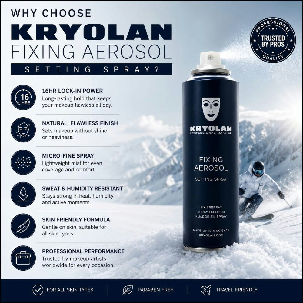 Why Use Kryolan Fixing Spray Today?