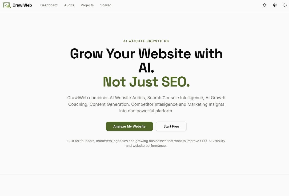 CrawlWeb screenshot