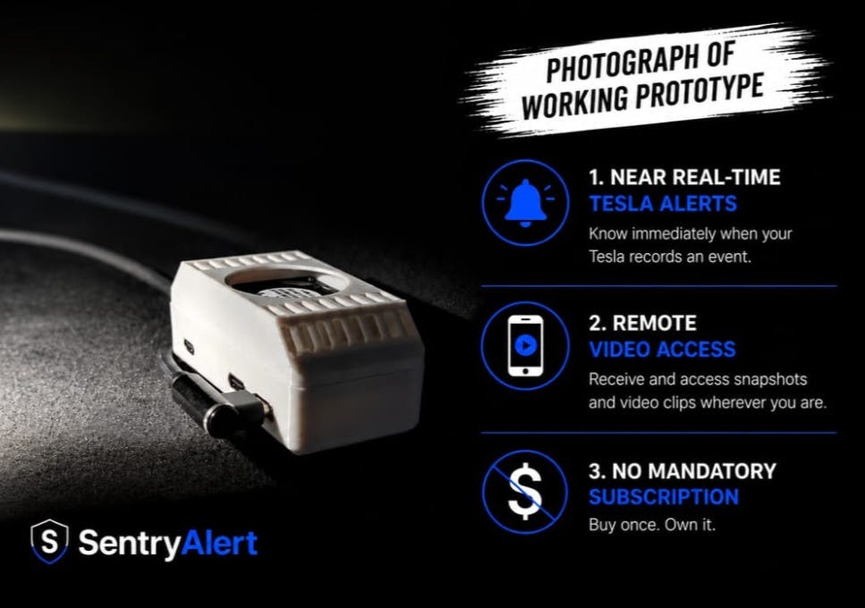 SentryAlert for Tesla
