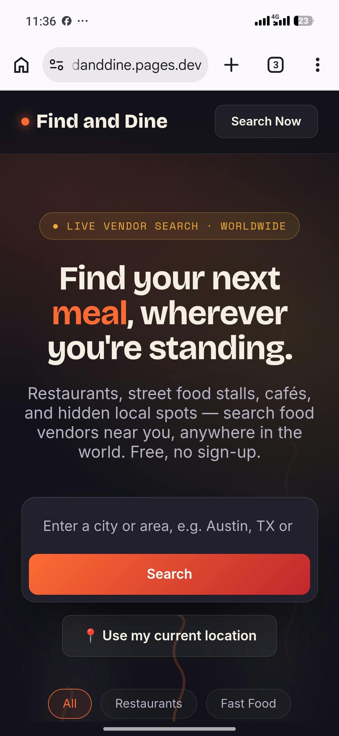 Find and Dine