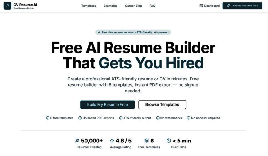 CV Resume AI