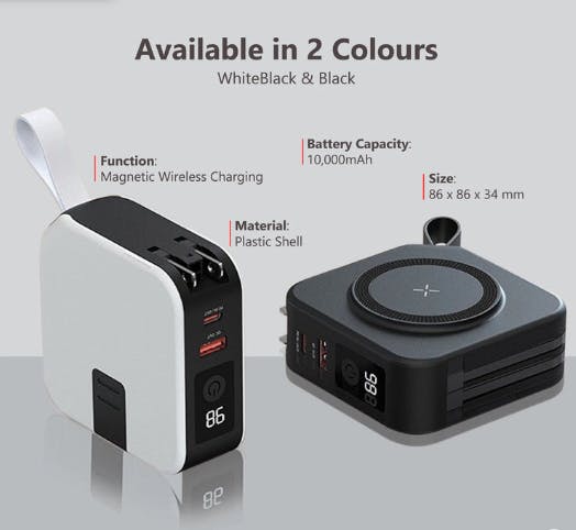 MagSafe 5-in-1 Travel Power Bank