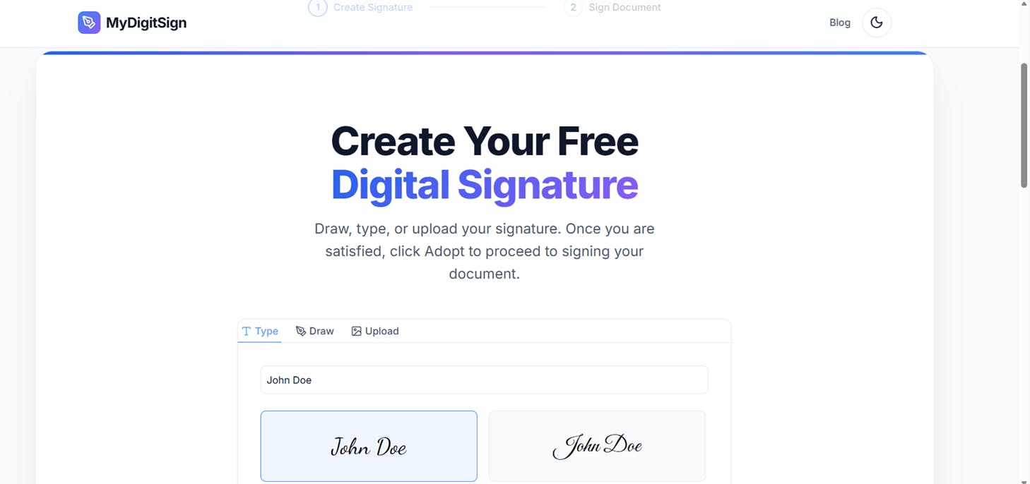 Digital signature