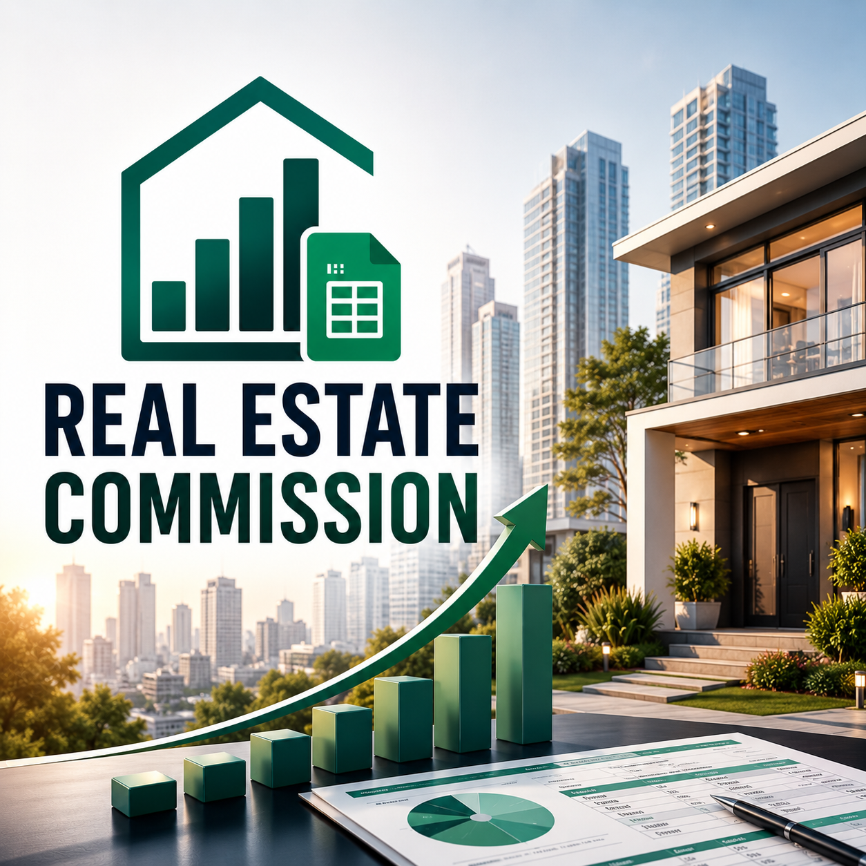 Commission & Dashboard For Real Estate