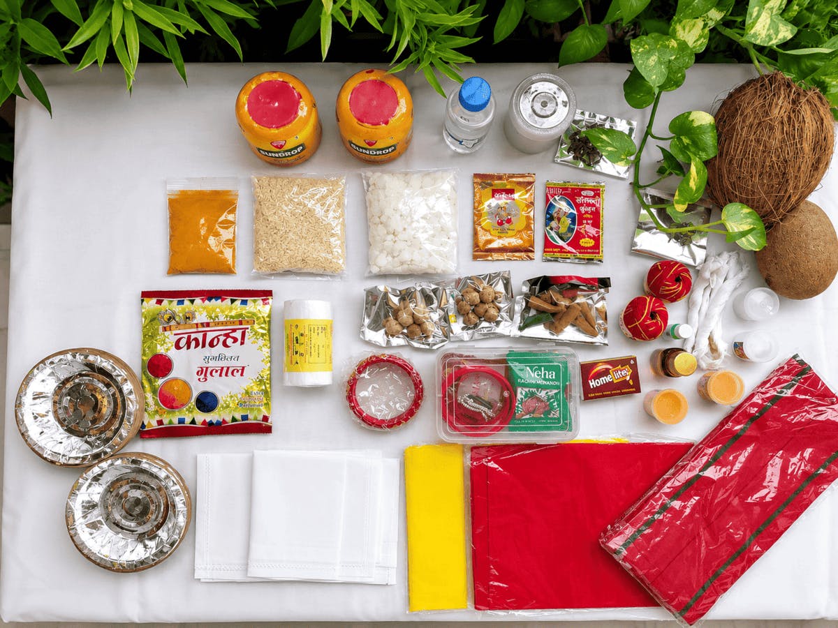 Satvikly Rudrabhishek Puja Samagri Kit