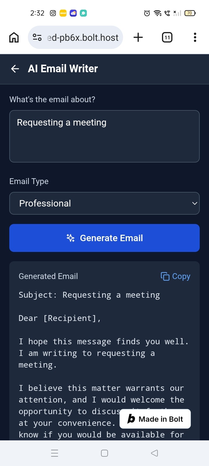 BizFlow AI screenshot