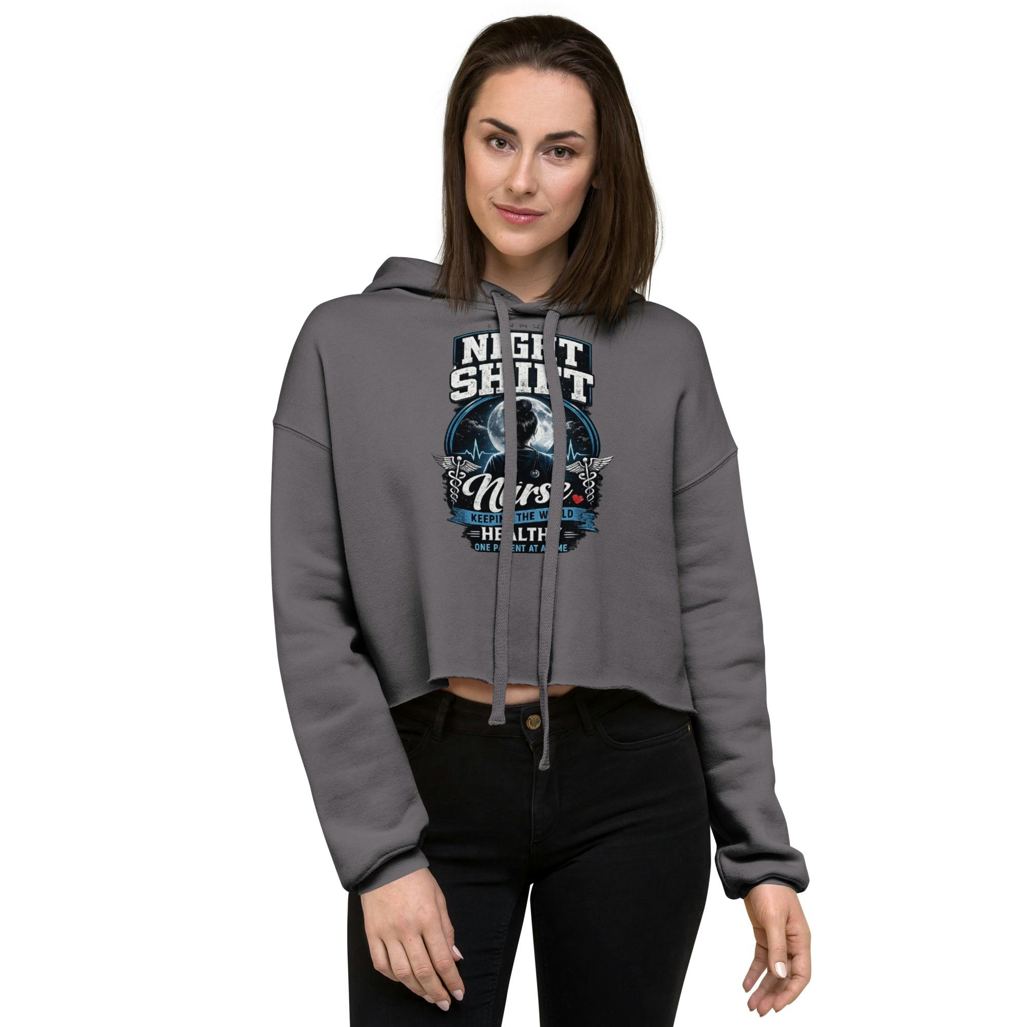 Night Shift Nurse Graphic Hoodie