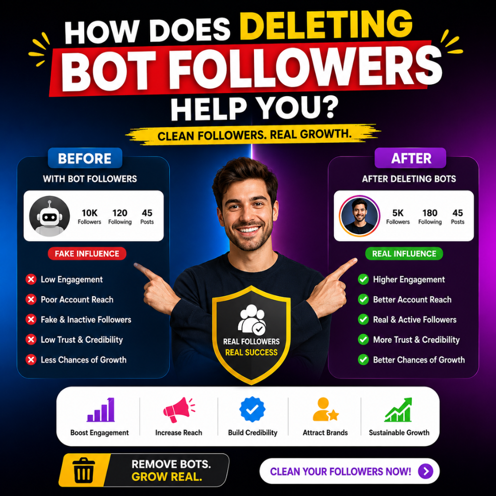 Delete Bots, Boost Your Reach!