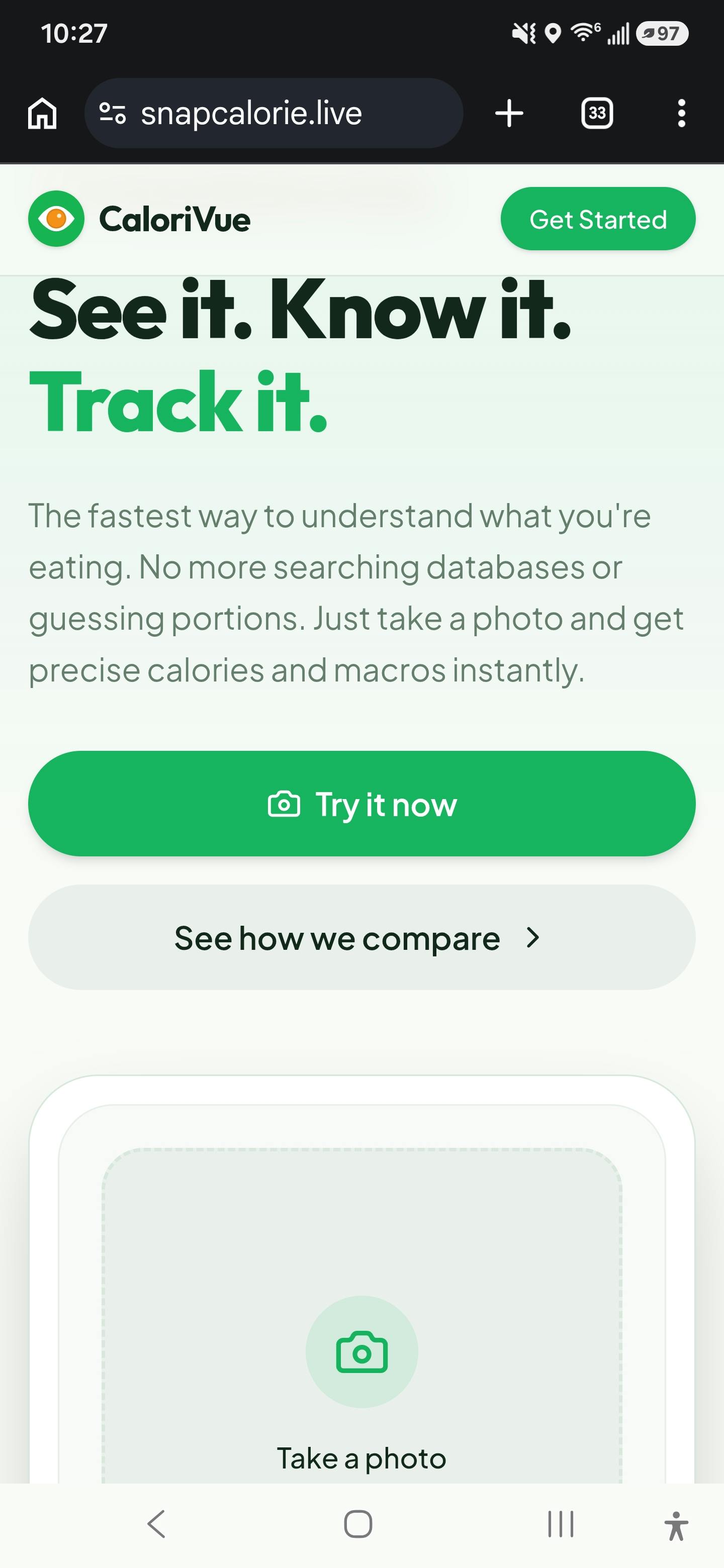 CaloriVue