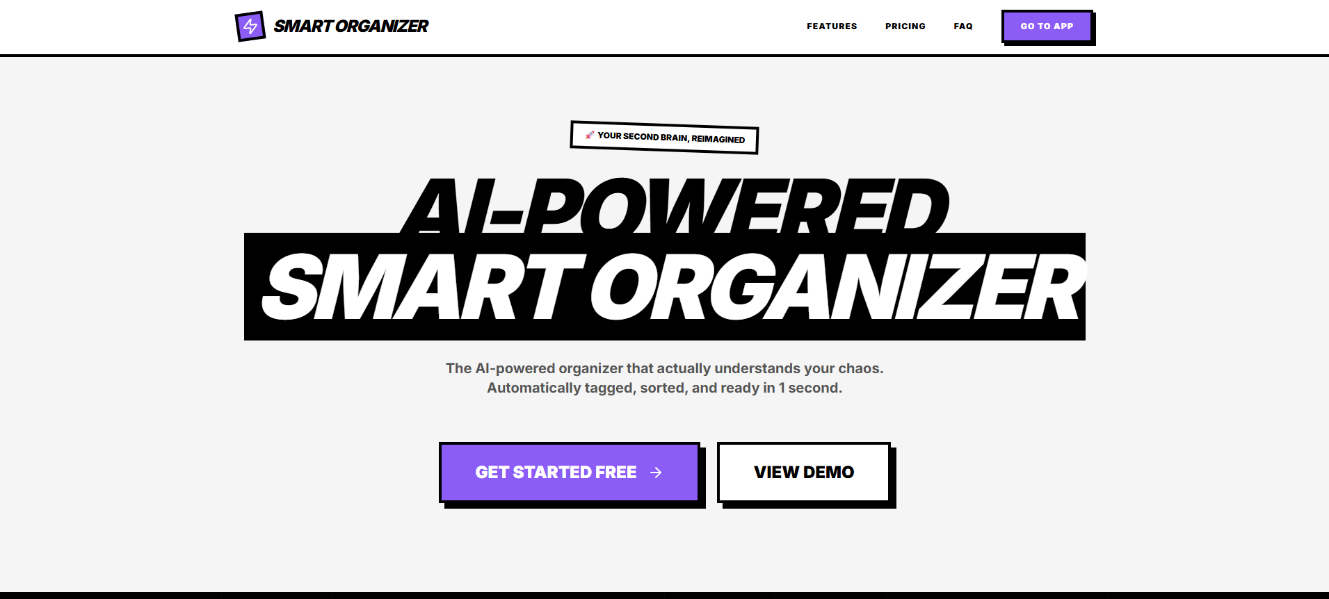 Smart Organizer